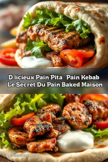 Délicieux Pain Pita & Pain Kebab : Le Secret du Pain Baked Maison