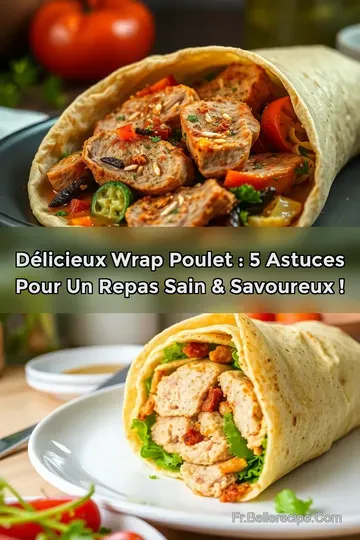 Délicieux Wrap Poulet : 5 Astuces pour un Repas Sain & Savoureux !