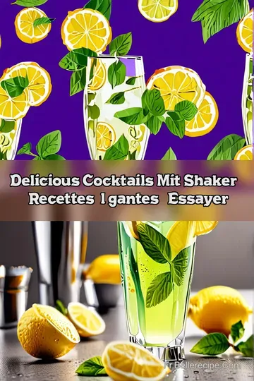 Delicious Cocktails mit Shaker : 5 Recettes Élégantes à Essayer!