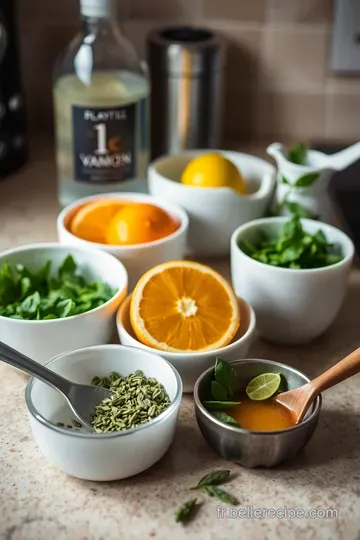 Eau Détox Renouvelante aux Agrumes et Menthe ingredients