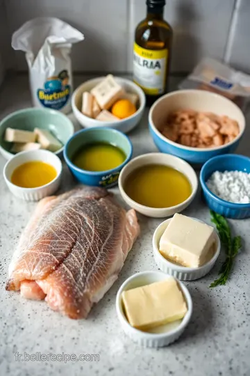 Filet de Black Bass Doré au Beurre Citronné ingredients