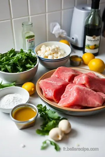 Filet de Saint Pierre aux Saveurs Méditerranéennes ingredients