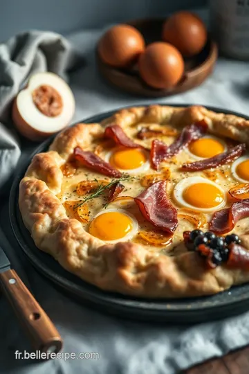 Galette de Sarrasin Simple (Savory Buckwheat Galette) presentation