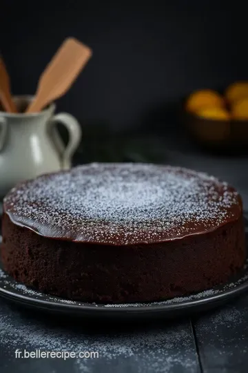 Gâteau au Chocolat Fondant : Le Plaisir Chocolaté presentation