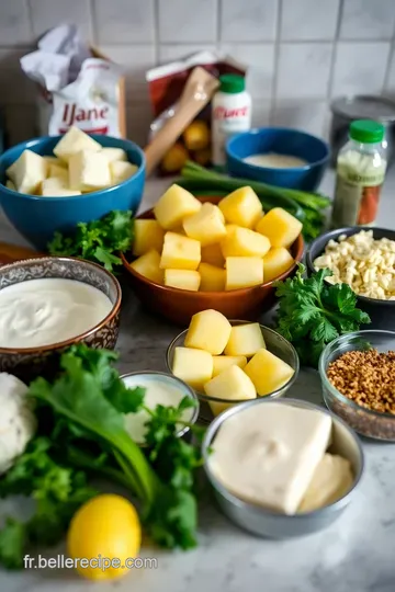 Gratin de Pommes de Terre Savoureux au Four ingredients