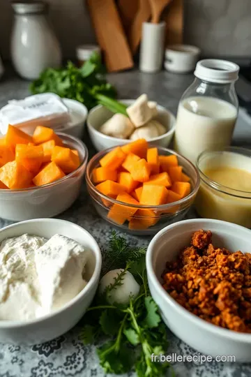 Gratin de Potimarron Crémeux à la Française ingredients