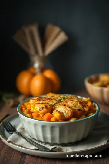 Gratin de Potimarron Crémeux à la Française presentation