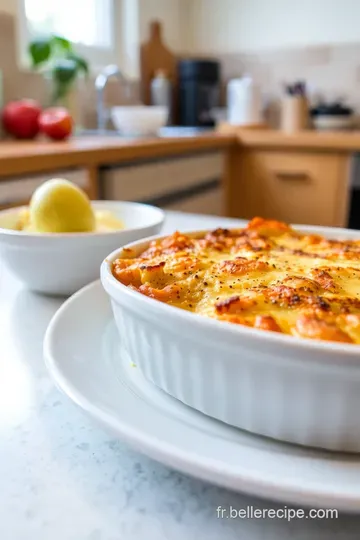 Gratin de Potimarron Crémeux à la Française steps