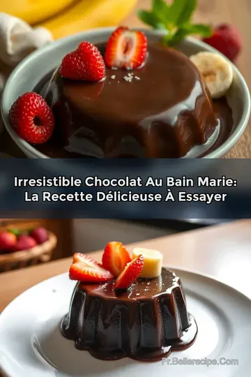 Irresistible Chocolat au Bain Marie: La Recette Délicieuse à Essayer