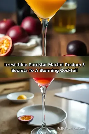 Irresistible Pornstar Martini Recipe: 5 Secrets to a Stunning Cocktail