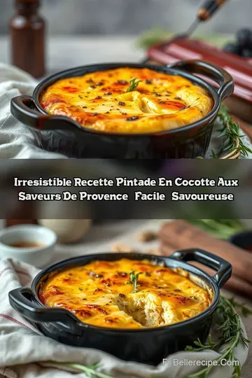 Irresistible Recette Pintade En Cocotte aux Saveurs de Provence - Facile & Savoureuse
