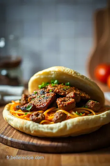 Le Pain Kebab Maison – Le Classique Street Food à la Française presentation