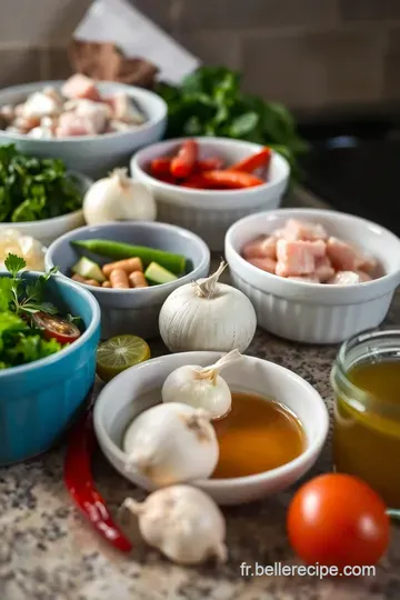 Lotte à l' Armoricaine : Un Festin de la Mer Breton ingredients