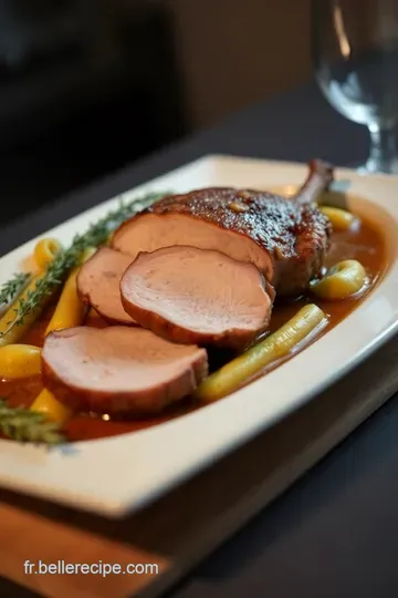 Magret de Canard au Four Parfaitement Rôti presentation
