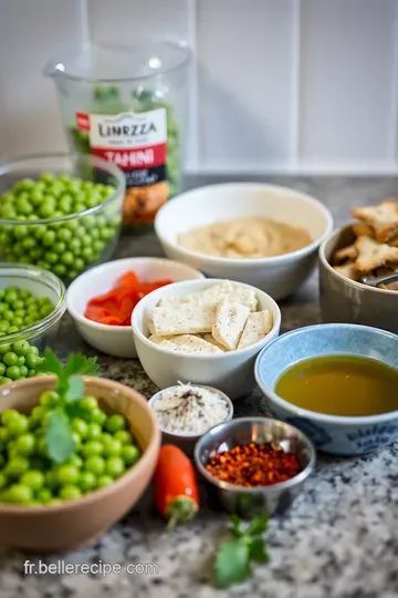 Mezze Libanais: Un Voyage des Saveurs au Cœur du Liban ingredients