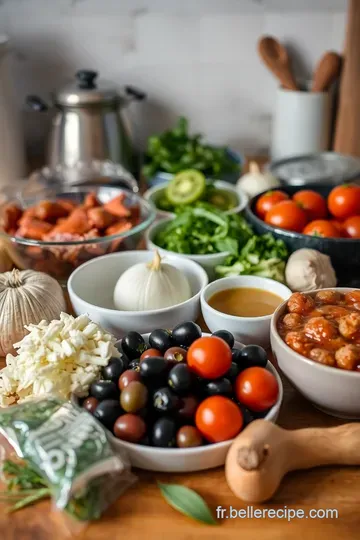 Morue à la Provençale ingredients