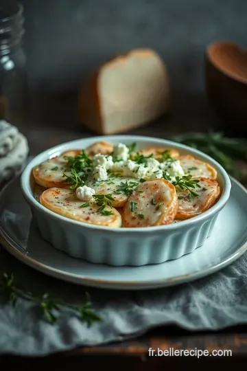 Paupiette de Dinde aux Herbes et à la Ricotta presentation