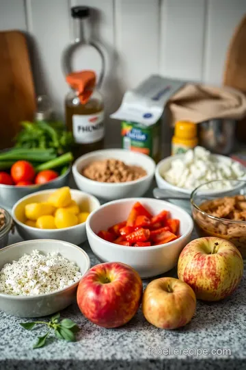 Pintade Rôtie aux Épices et aux Fruits d' Hiver ingredients
