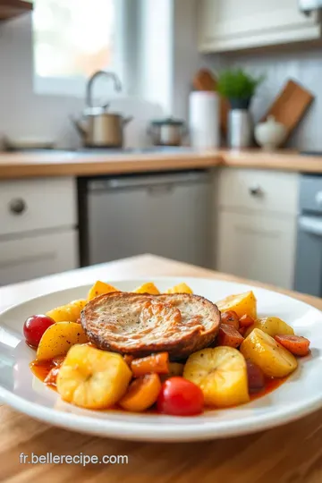 Pintade Rôtie aux Épices et aux Fruits d' Hiver steps