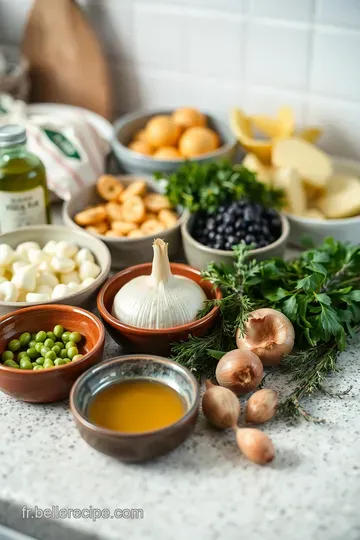 Pintade rôtie en cocotte aux saveurs de Provence ingredients
