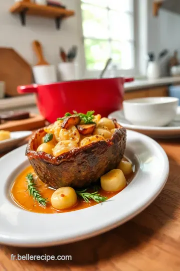 Pintade rôtie en cocotte aux saveurs de Provence steps