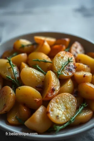 Pommes de Terre au Four Parfumées aux Herbes presentation