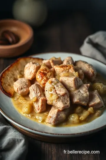 Poulet au Beurre de Cacahuète: Un Plat Savoureux et Réconfortant presentation