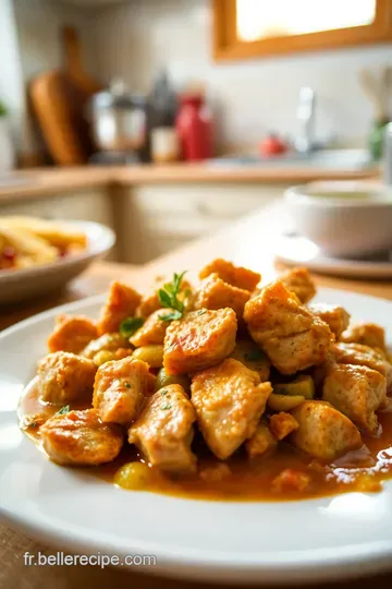 Poulet au Beurre de Cacahuète: Un Plat Savoureux et Réconfortant steps