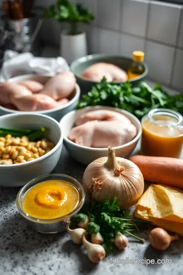 Poulet au Moutarde : Un Classique de la Gastronomie Française ingredients