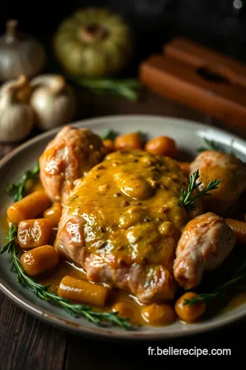 Poulet au Moutarde : Un Classique de la Gastronomie Française presentation