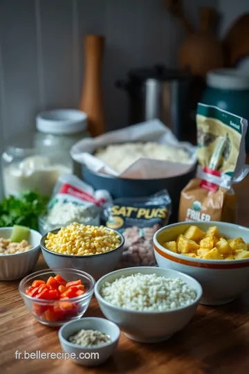 Poulet au Riz au Curry : Recette Facile et Savoureuse ingredients