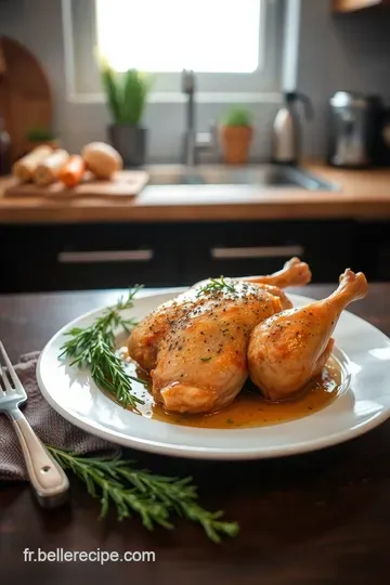 Poulet Fermier Rôti aux Herbes de Provence steps