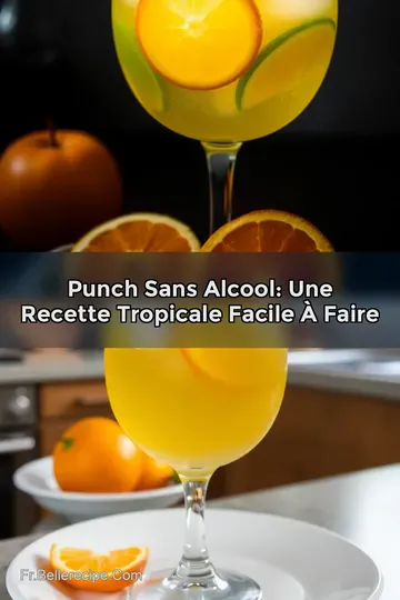 Punch Sans Alcool: Une Recette Tropicale Facile à Faire