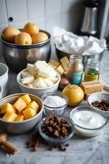 Purée de Patate Douce Crémeuse au Beurre de Cacao ingredients