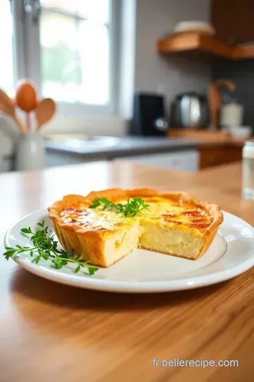 Quiche au Fromage Classique : La Délicatesse Française steps