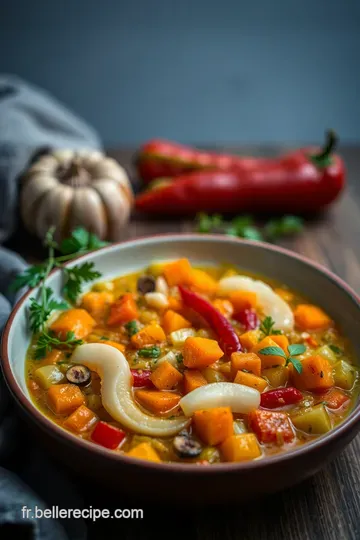 Ragoût de légumes méditerranéen au quinoa presentation