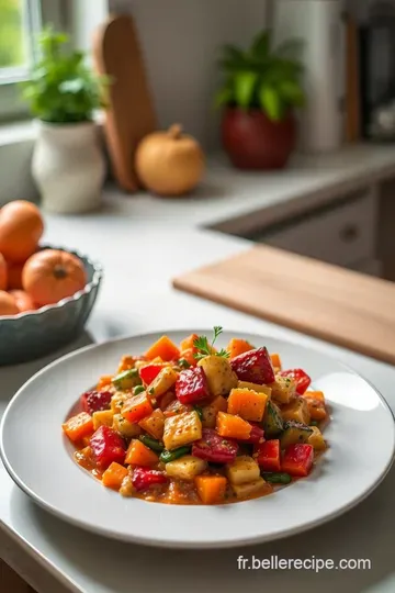 Ragoût de légumes méditerranéen au quinoa steps