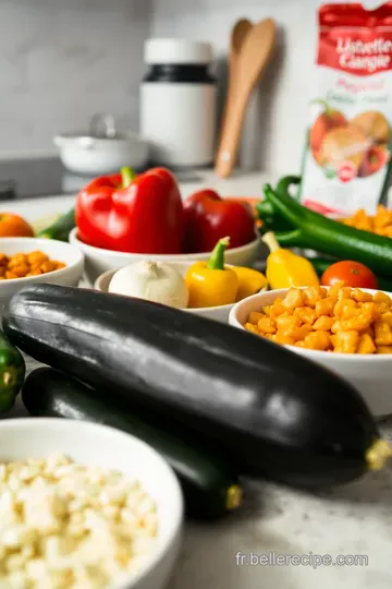 Ratatouille Provençale ingredients
