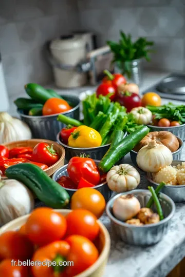 Ratatouille Provençale : Un Plat Classique à partager ingredients