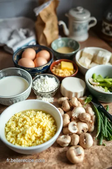 Recette de l' Omelette Parfaite ingredients
