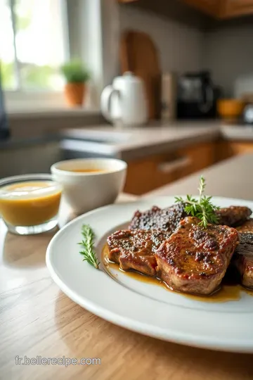 Recette de Steak Sauté de Bœuf à la Provençale steps