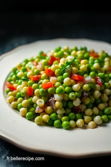 Salade Libanaise de Pois Chiches et Herbes Fraîches presentation