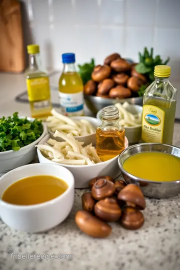 Sauce au Cèpe : La Richesse des Saveurs de la Forêt ingredients