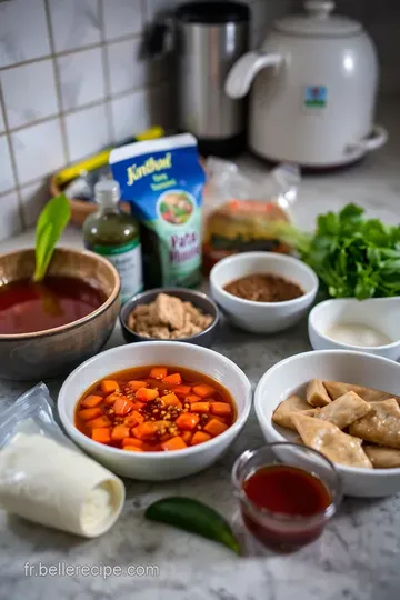 Sauce Pad Thaï : L' art du mélange parfait ingredients