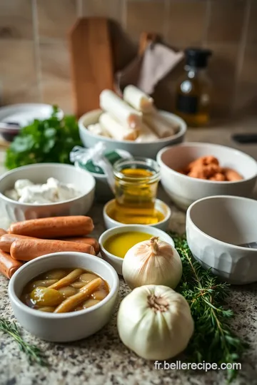 Saucisse Fumée Rôtie aux Herbes de Provence ingredients