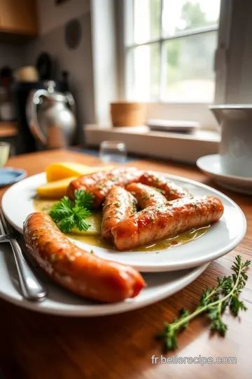 Saucisse Fumée Rôtie aux Herbes de Provence steps
