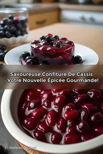 Savoureuse Confiture de Cassis : Votre Nouvelle Épicée Gourmande!