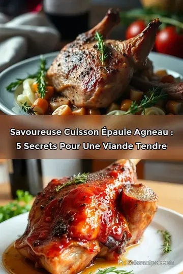 Savoureuse Cuisson Épaule Agneau : 5 Secrets pour une Viande Tendre