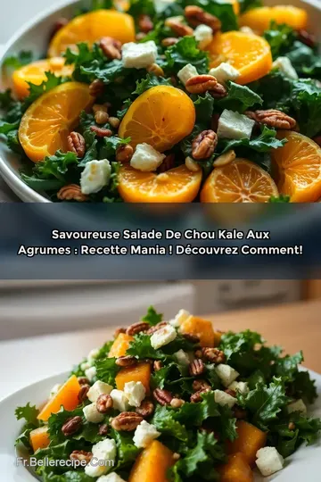 Savoureuse Salade de Chou Kale aux Agrumes : Recette Mania ! Découvrez Comment!