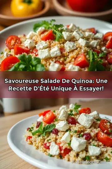 Savoureuse Salade de Quinoa: Une Recette d' Été Unique à Essayer!